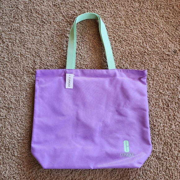 CLINIQUE Convertible Tote Bag (Purple) - Picture 1 of 9
